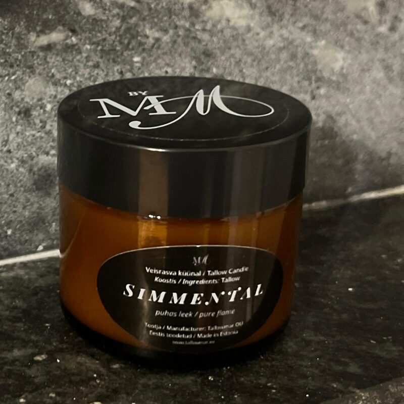 SIMMENTAL – puhas leek, veiserasvaküünal, lõhnastamata - Image 5