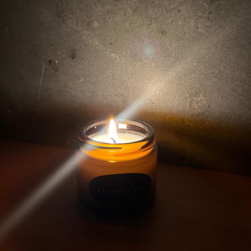 Simmental veiserasvast küünal, lõhnastamata, 60 ml – Tallowmar käsitöö